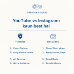 YouTube Vs Instagram