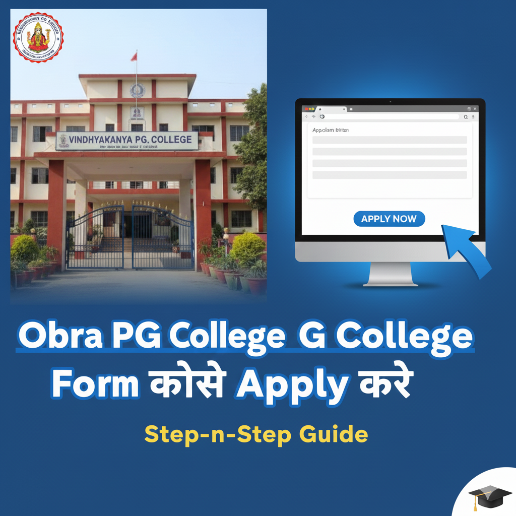 Obra PG College Examination Form Kaise Apply Kare