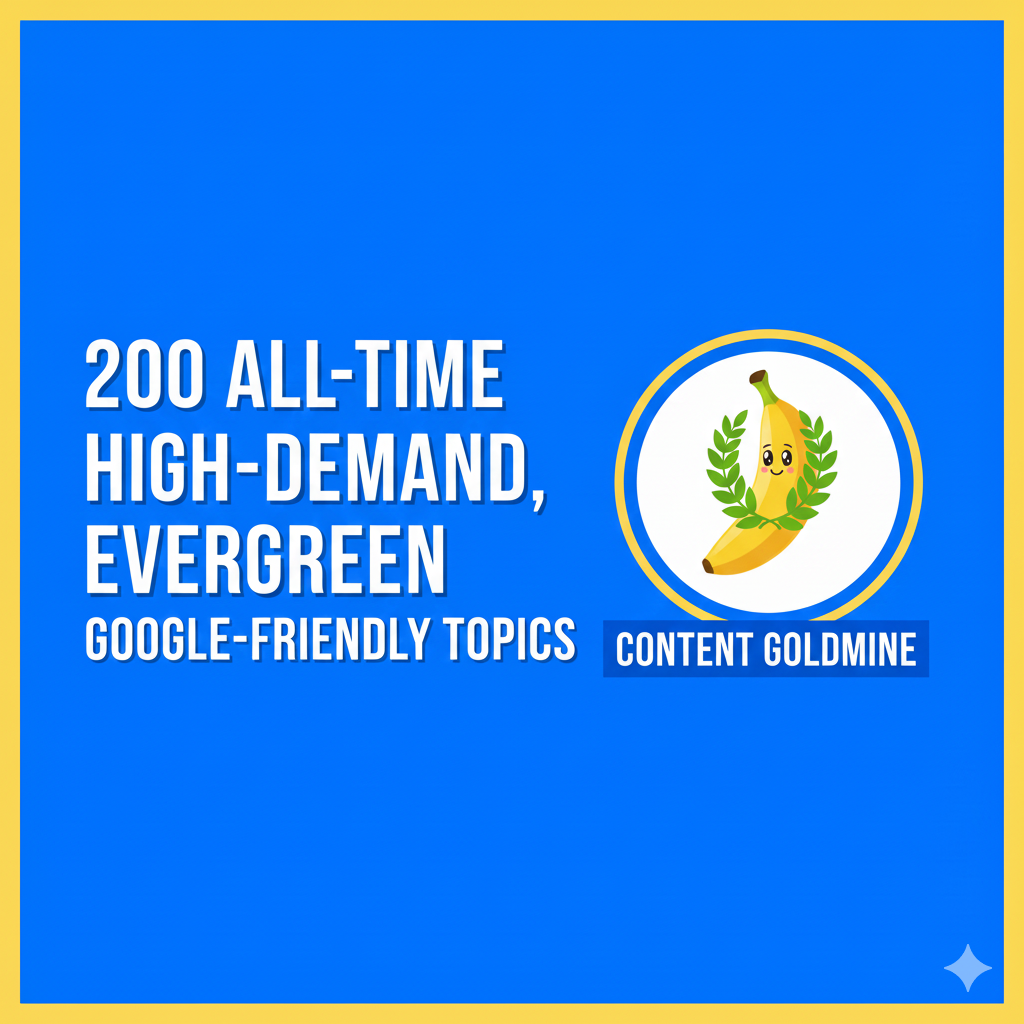 All-time High Demand, Evergreen, Google-friendly